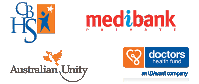 CBHS, Medibank Private, Australian Unity and Doctors Health Fund